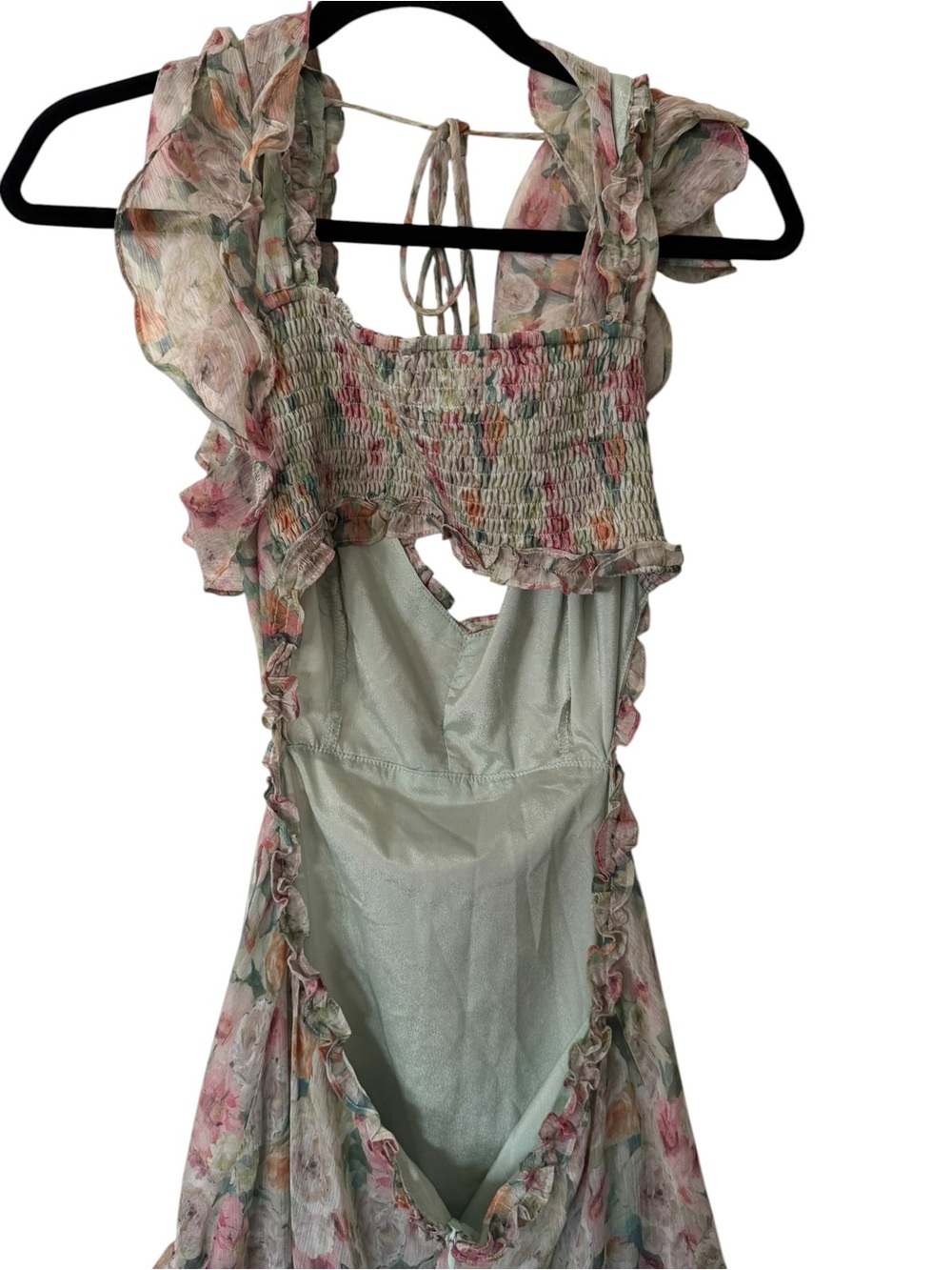 ASTR the Label Mable Ruffle Dress Size Medium - Picture 11 of 14